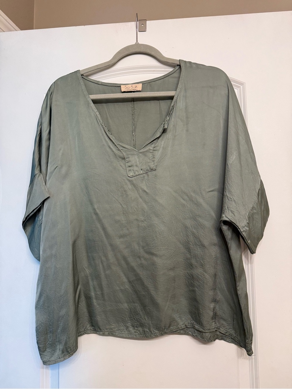 Sofia the Label Silk Top